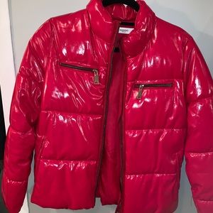 Red Puffer Jacket